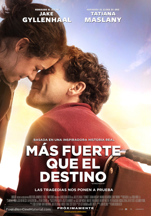Stronger - Chilean Movie Poster