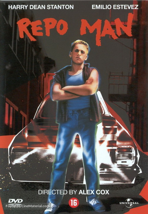 Repo Man - Dutch DVD movie cover