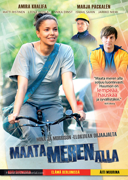 Maata meren alla - Finnish DVD movie cover