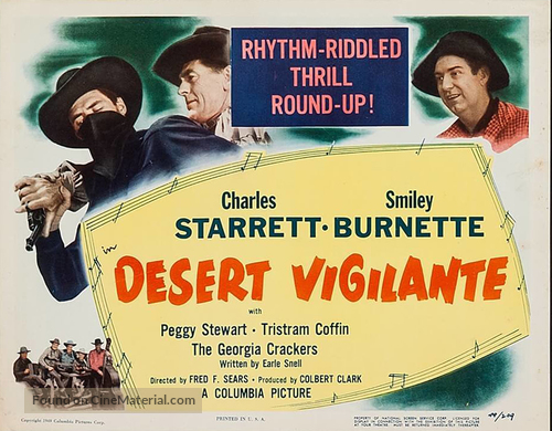 Desert Vigilante - Movie Poster