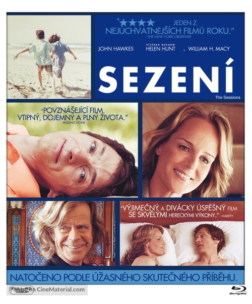 The Sessions - Czech Blu-Ray movie cover