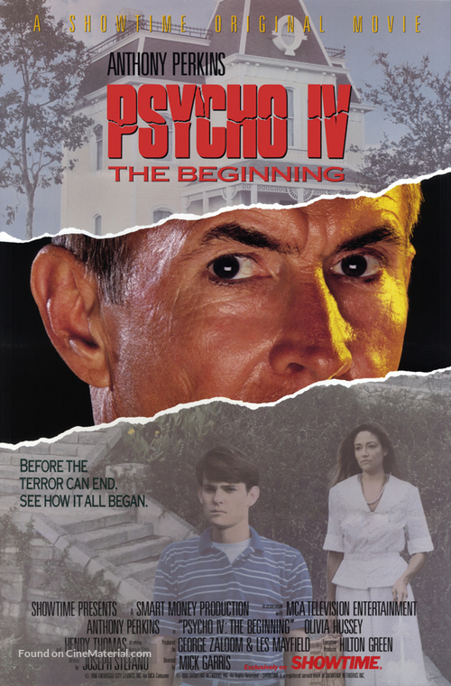Psycho IV: The Beginning - Movie Poster