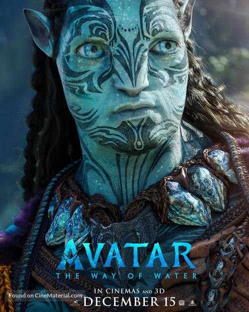 Avatar: The Way of Water - Lebanese Character movie poster