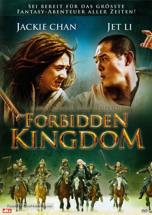 The Forbidden Kingdom - German Movie Cover