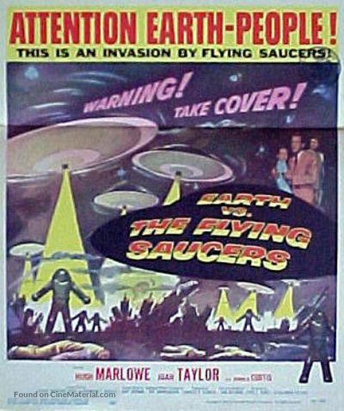 Earth vs. the Flying Saucers - Movie Poster
