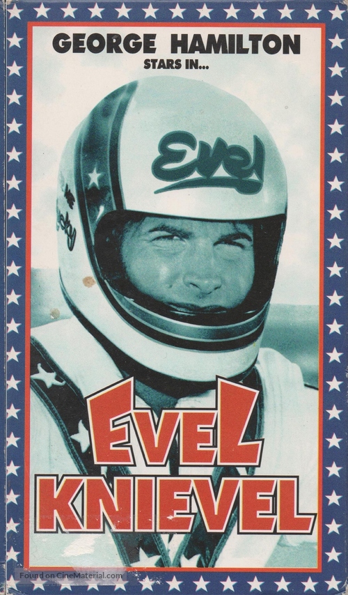 Evel Knievel - VHS movie cover
