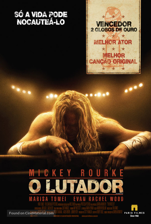 The Wrestler - Brazilian Movie Poster