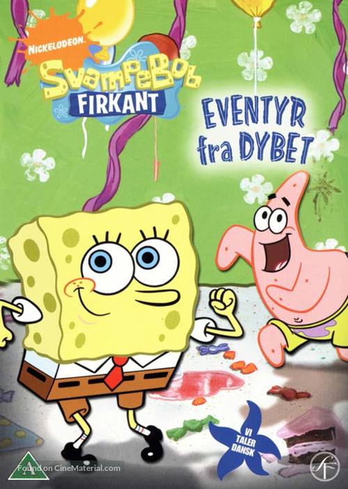 &quot;SpongeBob SquarePants&quot; - Danish DVD movie cover