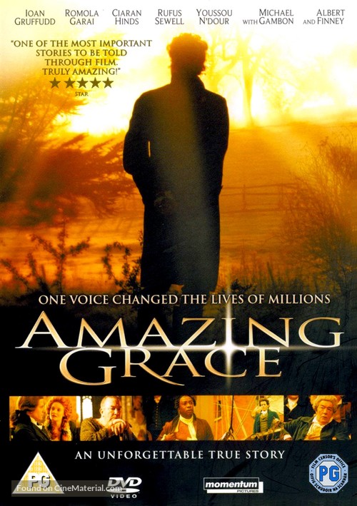 Amazing Grace - British DVD movie cover