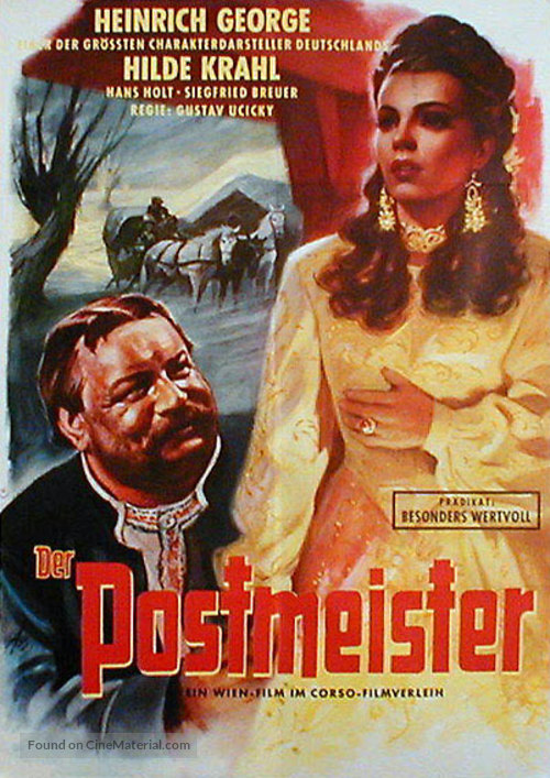 De postmeester - German Movie Poster