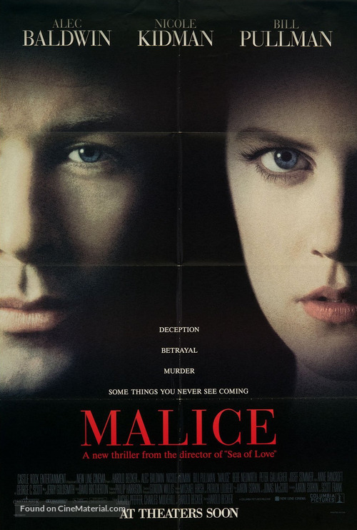 Malice - Movie Poster