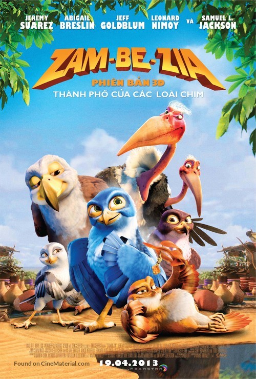 Zambezia - Vietnamese Movie Poster