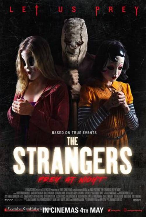 The Strangers: Prey at Night - British Movie Poster