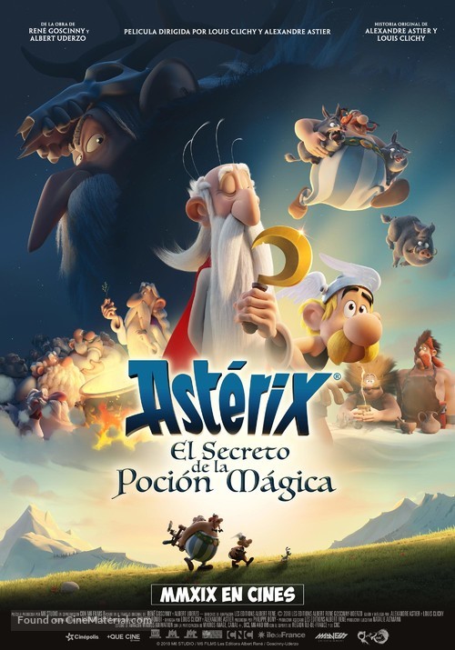 Ast&eacute;rix: Le secret de la potion magique - Mexican Movie Poster