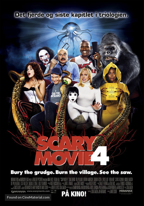 Scary Movie 4 - Norwegian Movie Poster
