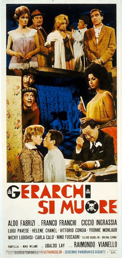 Gerarchi si muore - Italian Movie Poster