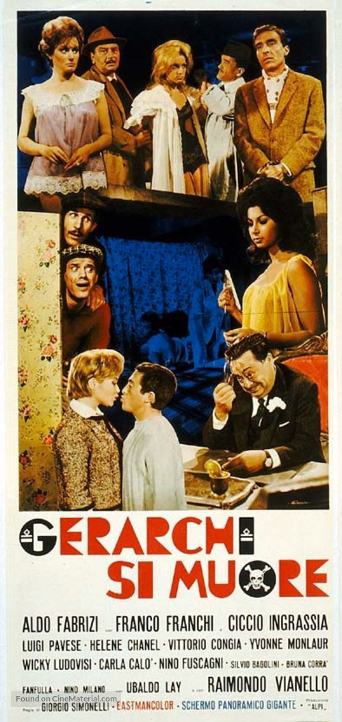Gerarchi si muore - Italian Movie Poster