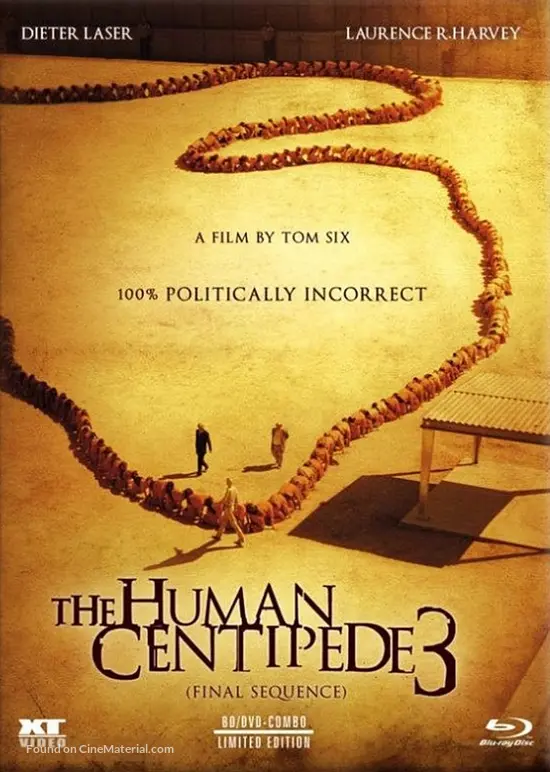 The Human Centipede III (Final Sequence) - Austrian Blu-Ray movie cover