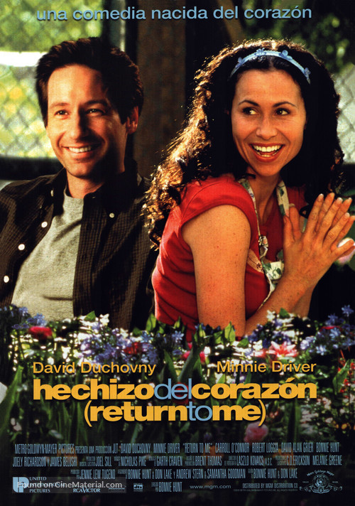 Return to Me - Spanish Movie Poster