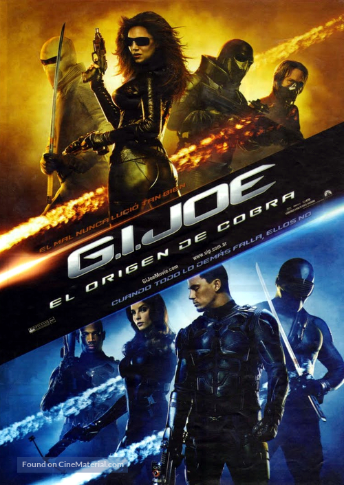 G.I. Joe: The Rise of Cobra - Argentinian Movie Poster