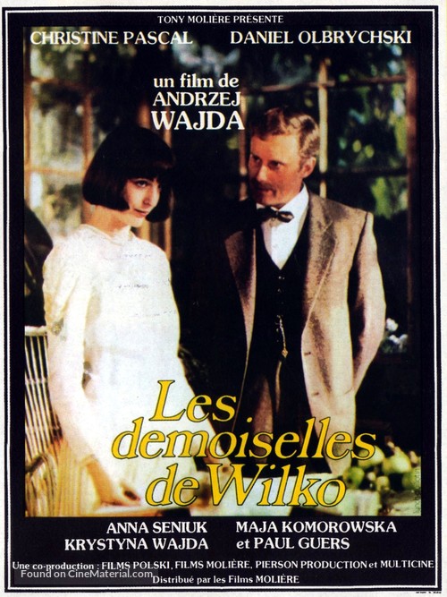 Panny z Wilka - French Movie Poster