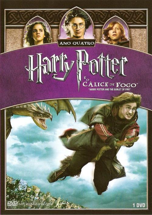 Harry Potter and the Goblet of Fire - Brazilian DVD movie cover