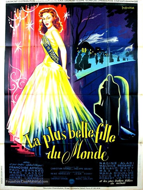 La plus belle fille du monde - French Movie Poster