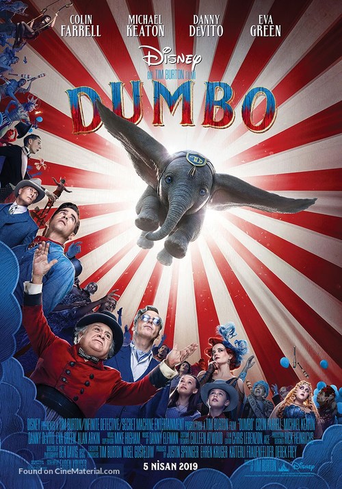 Dumbo - Turkish Movie Poster