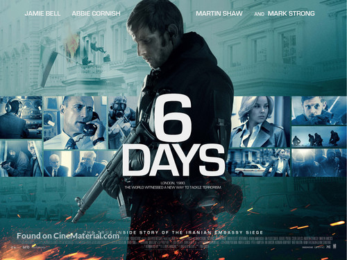 6 Days - British Movie Poster