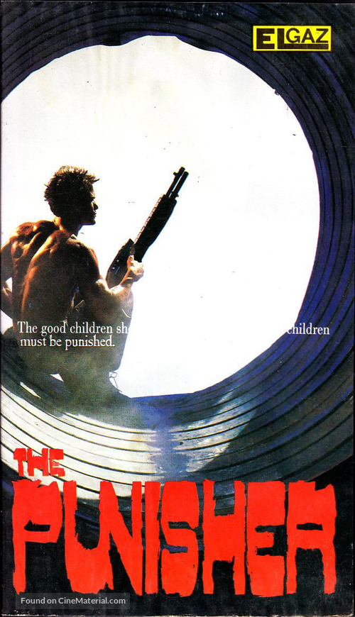 The Punisher - Polish VHS movie cover