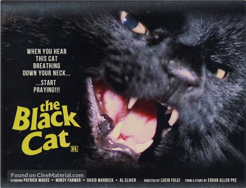 Black Cat (Gatto nero) - British Movie Poster