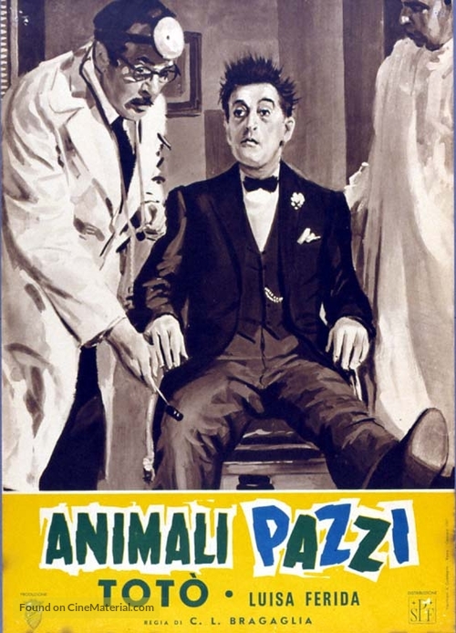 Animali pazzi - Italian Movie Poster