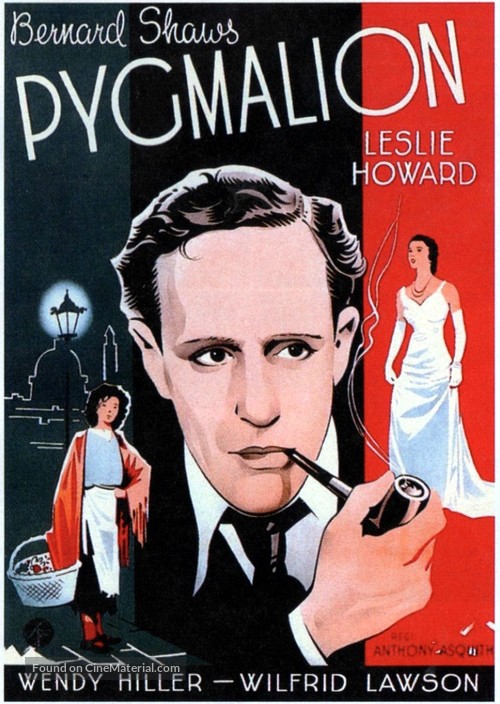 Pygmalion - Swedish Movie Poster