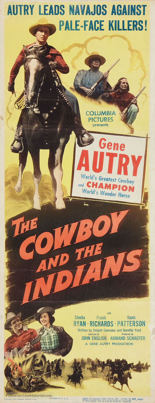 The Cowboy and the Indians - Movie Poster