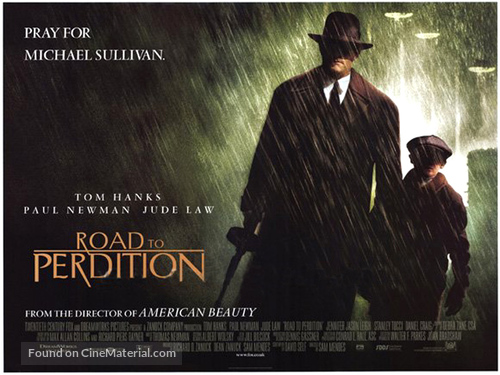 Road to Perdition - British Movie Poster