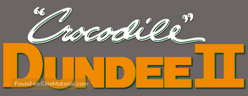 Crocodile Dundee II - Logo