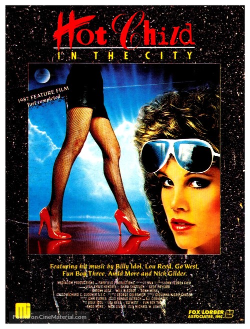 Hot Child in the City - Movie Poster