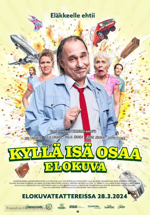 Kyll&auml; is&auml; osaa -elokuva - Finnish Movie Poster