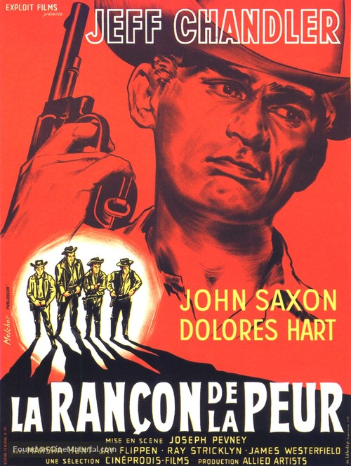 The Plunderers - French Movie Poster