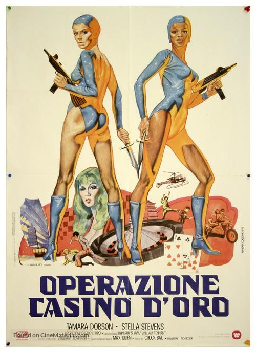 Cleopatra Jones and the Casino of Gold - Italian Movie Poster