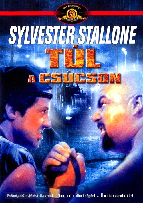Over The Top - Hungarian DVD movie cover