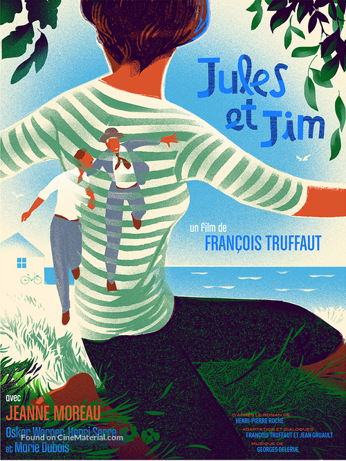 Jules Et Jim - Belgian Re-release movie poster