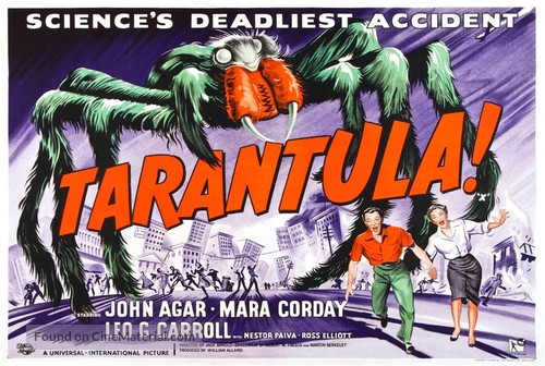 Tarantula - British Movie Poster