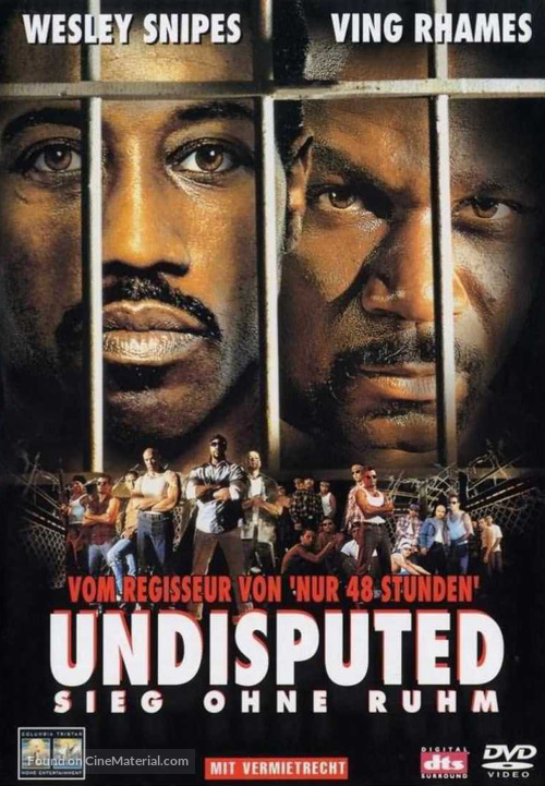 Undisputed - German DVD movie cover