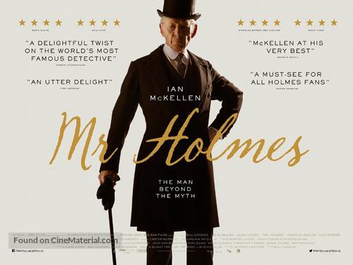 Mr. Holmes - British Movie Poster