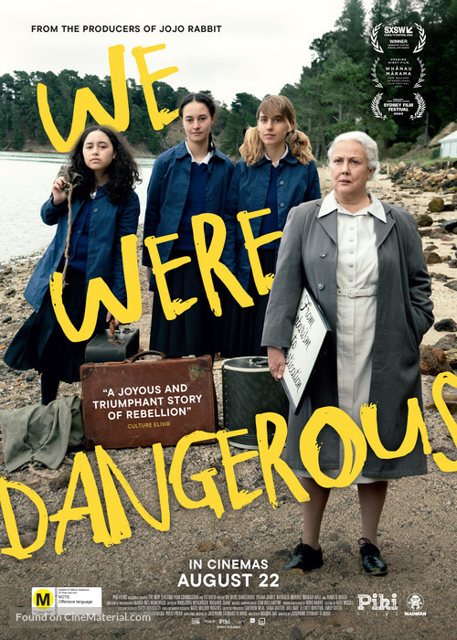 We Were Dangerous - New Zealand Movie Poster