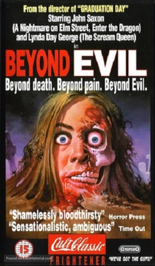 Beyond Evil - British VHS movie cover