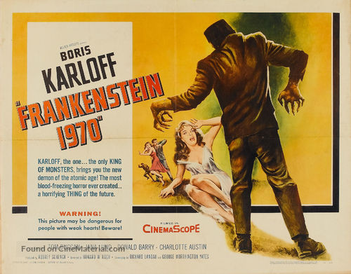 Frankenstein - 1970 - Movie Poster