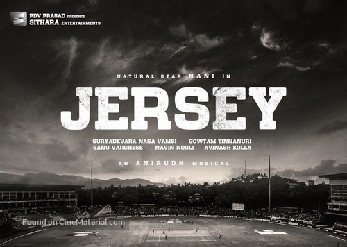 Jersey - Indian Movie Poster