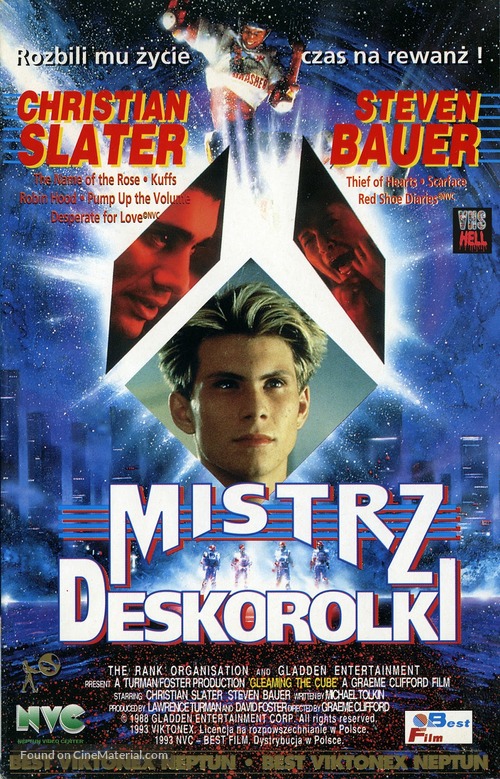 Gleaming the Cube - Polish VHS movie cover